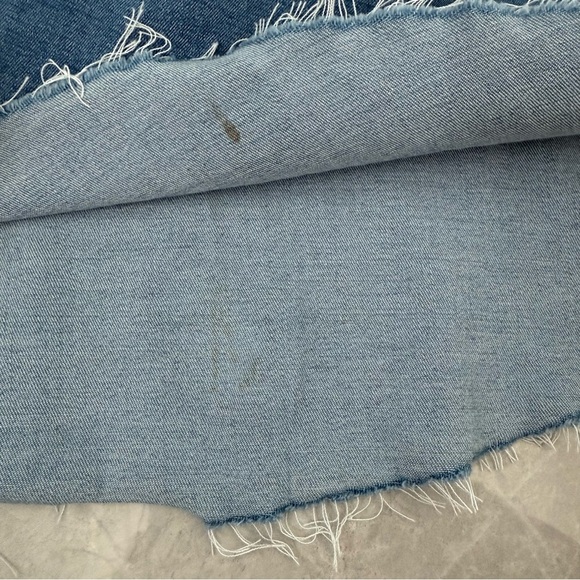 Women’s Free People We The Free Highlands Denim Mini Skirt Size 0 - Picture 7 of 16
